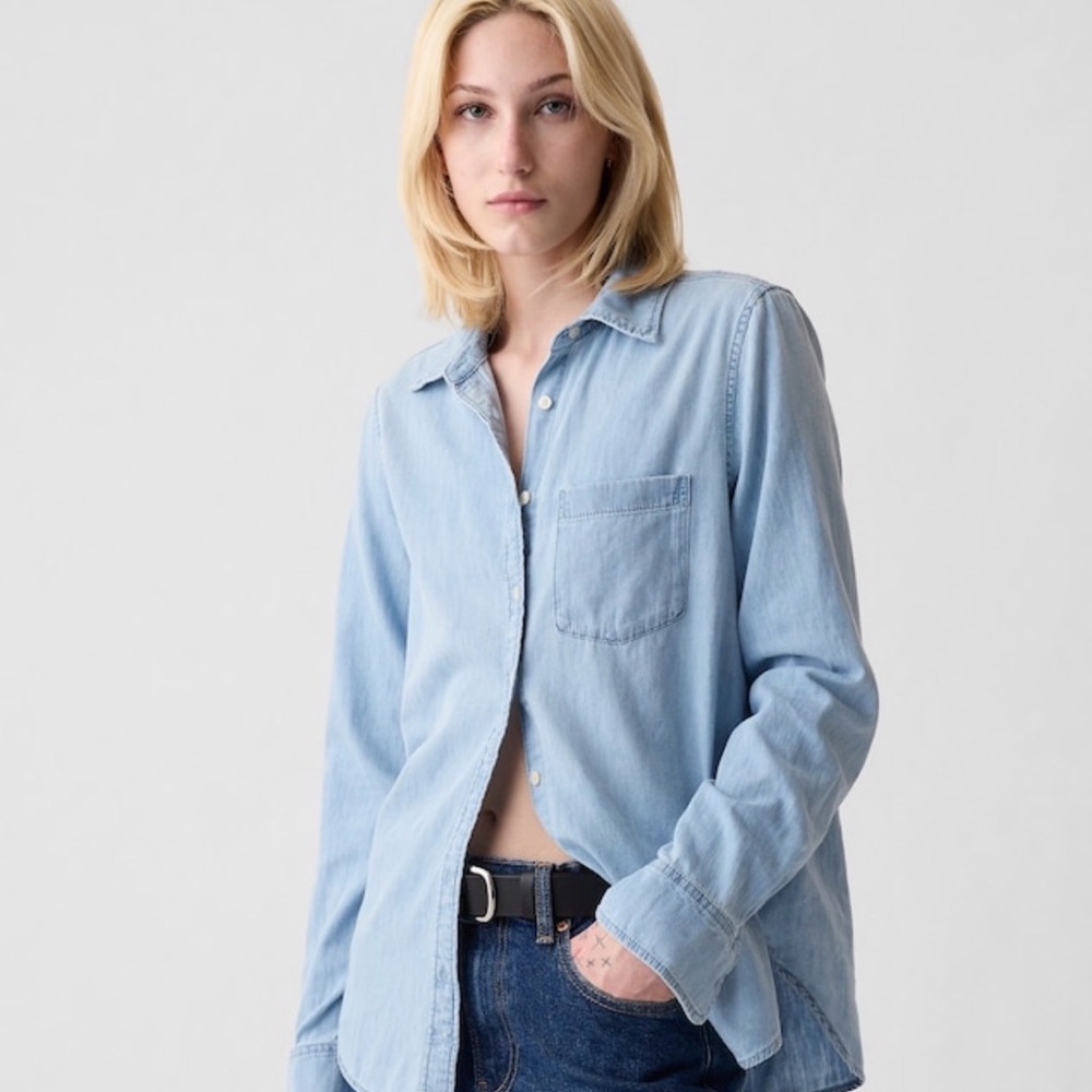 GAP Denim Perfect Shirt